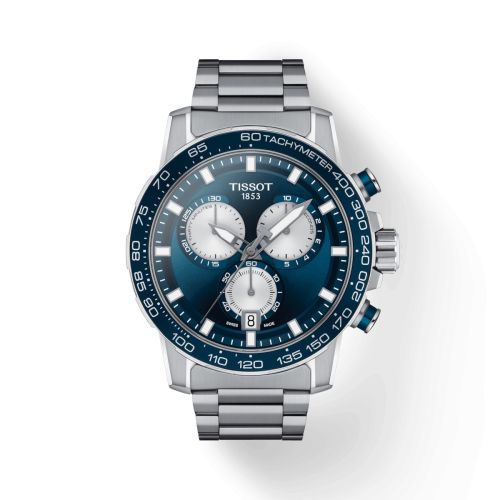 Tissot Supersport Chrono Stainless Steel / Blue / Bracelet